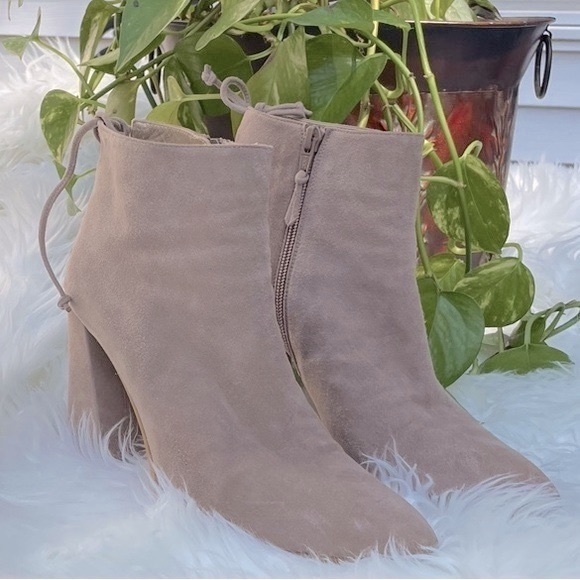 Stuart Weitzman Grandiose Suede Ankle Bootie - Picture 11 of 14
